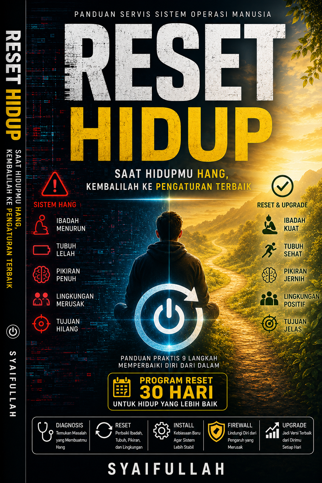 🔥Segera Terbit 🔥RESET HIDUP : Saat Hidupmu Hang, Kembalilah ke Pengaturan Terbaik